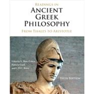 Readings in Ancient Greek Philosophy: From Thales to Aristotle 9781624665325
