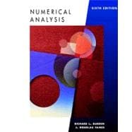 Numerical Analysis (6th Ed)