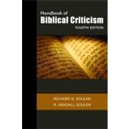 Handbook of Biblical Criticism 9780664235345