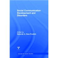 Social Communication Development and Disorders 9781848725348