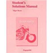 Student Solutions Manual for College Algebra 9780321655349