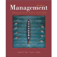 Management : Skills and Application 9780072495362