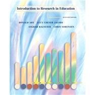 Introduction to Research in Education (with InfoTrac) 9780534555375