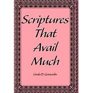 Scriptures That Avail Much