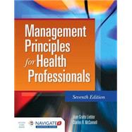 Management Principles for Health Professionals 9781284175387