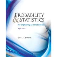 Student Solutions Manual for Devore’s Probability and Statistics for Engineering and Science, 8th 9780840065391