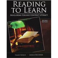 Reading to Learn 9781465275400