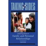 Taking Sides: Clashing Views in Family and Personal Relationships 9780073515403