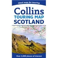 Collins Touring Map Scotland 9780007545414