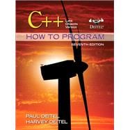 C++ How to Program Late Objects Version 9780132165419