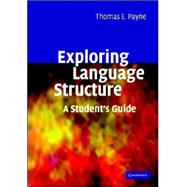 Exploring Language Structure: A Student's Guide