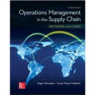 OPERATIONS MANAGEMENT IN THE SUPPLY CHAIN: DECISIONS & CASES 9780077835439