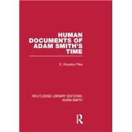 Human Documents of Adam Smith's Time 9781138865440