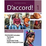 D'accord! Level 1: Student Edition & vText w/ Supersite & Cahier Interactif Code 9781617675447