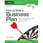 How to Write a Business Plan 9781413325454