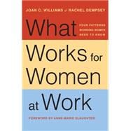 What Works for Women at Work: Four Patterns Working Women Need to Know 9781479835454
