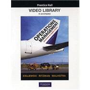 Video Library DVD for Operations Management 9780136065456