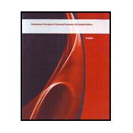 Elementary Principles of Chemical Processes 3E Update Edition 9780470735459
