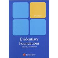 Evidentiary Foundations 9781632815460