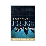 Effective Police Supervision 9781583605462