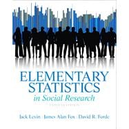 Elementary Statistics in Social Research 9780205845484