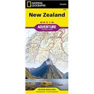 National Geographic Adventure Map New Zealand 9781566955492
