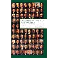 Constitutional Law and Politics, Vol.1: Struggles for Power and Governmental Accountability, 8th Edition 9780393935493
