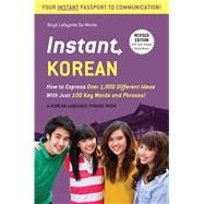 Instant Korean 9780804845502