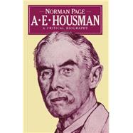 A. E. Housman
