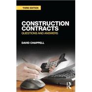 Construction Contracts: Questions and Answers 9781138795518