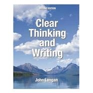 Clear Thinking and Writing, 2/e 9781591945529