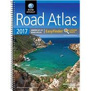 Rand McMally 2017 Road Atlas Easy Finder US Canada Mex 9780528015533
