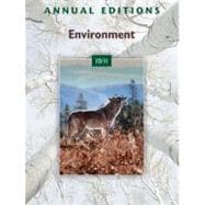 Annual Editions: Environment 10/11 9780073515564