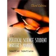 The Political Science Student Writer's Manual 9780130225580