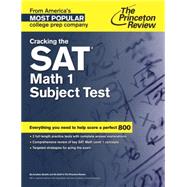 Cracking the SAT Math 1 Subject Test 9780804125581
