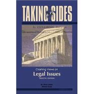 Taking Sides : Clashing Views on Legal Issues 9780073545592