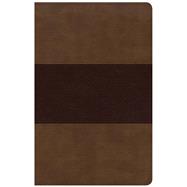 KJV Large Print Personal Size Reference Bible, Saddle Brown Leathertouch 9781535935593