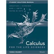 Calculus for Life Sciences 9781118645598