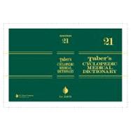 Taber's Cyclopedic Medical Dictionary (Book with DVD + Access Code, Non-Thumb-Indexed Version) 9780803615601