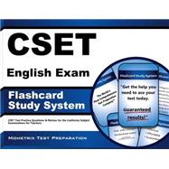 CSET English Exam Flashcard Study System : CSET Test Practice Questions and Review for the California Subject Examinations for Teachers 9781609715601