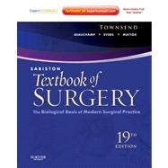 Sabiston Textbook of Surgery: The Biological Basis of Modern Surgical Practice (Book with Access Code) 9781437715606