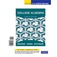 College Algebra, Books a la Carte Edition 9780321725608