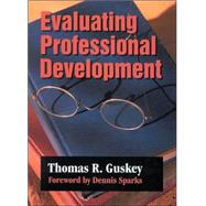 Evaluating Professional Development