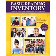 Basic Reading Inventory: Pre-Primer through Grade Twelve and Early Literacy Assessments w/ Access Code 9781524905620