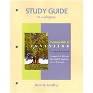 Study Guide for Fundamentals of Investing 9780136115632