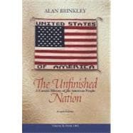 The Unfinished Nation: A Concise History of the American People, Volume 2 9780072565638