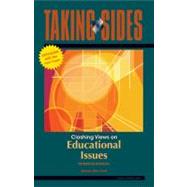Taking Sides : Clashing Views on Educational Issues, Expanded 9780073545653