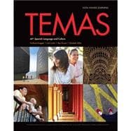 Temas Student Edition, vText w/ Supersite Code 2014 9781618575654