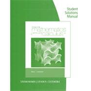 Student Solutions Manual for Waner/Costenoble's Finite Math & Applied Calculus, 6th 9781285085661