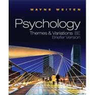Psychology: Themes and Variations, Briefer Edition, 8th Edition 9781133335665